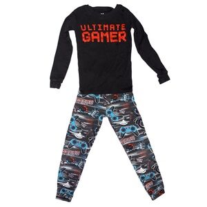 Place Kids PJ‎ Ultimate Gamer 100% Cotton Pajamas Pants Set Boys Size 8